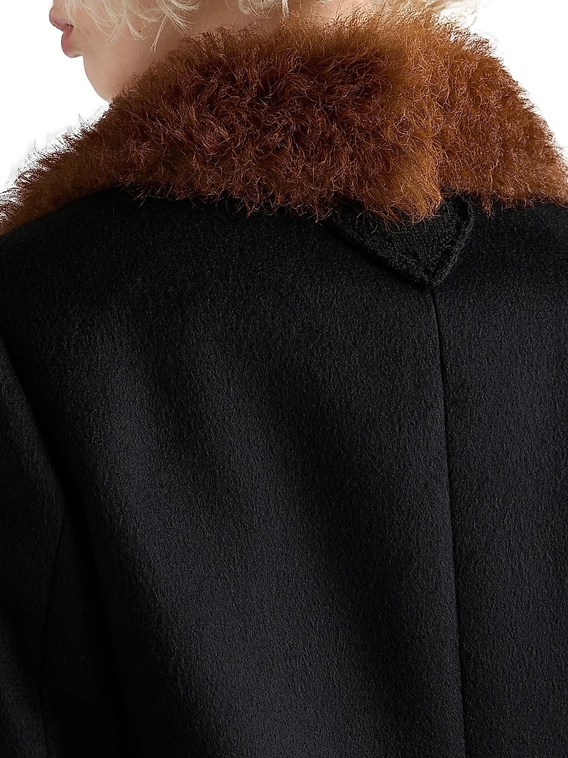 Double Breasted Cashmere Coat