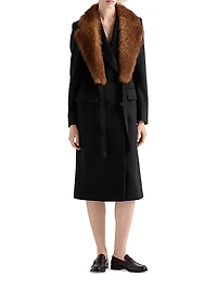 Double Breasted Cashmere Coat