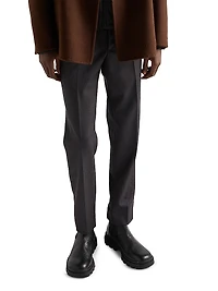 Stamped Leather Chelsea Boots