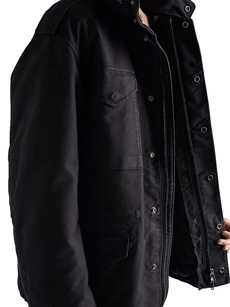 Medium-Weight Cotton Down Jacket