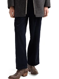 Cashmere and Cotton Corduroy Pants