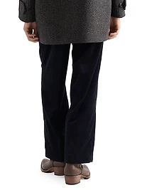Cashmere and Cotton Corduroy Pants