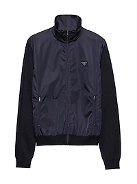 Superfine Wool Zipper Cardigan