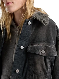 Corduroy Blouson Jacket