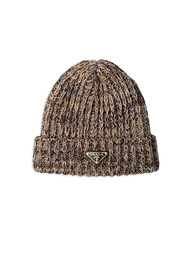 Mélange Knit Beanie