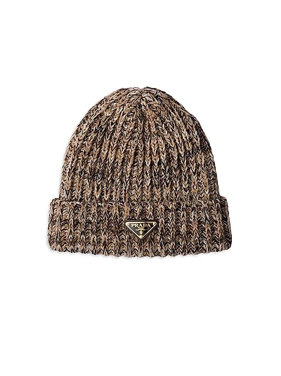 Mélange Knit Beanie