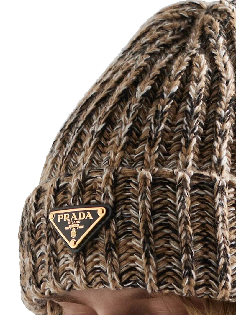 Mélange Knit Beanie