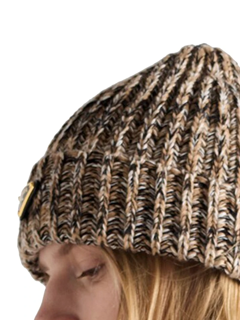 Mélange Knit Beanie