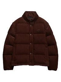 Medium-Weight Corduroy Down Jacket