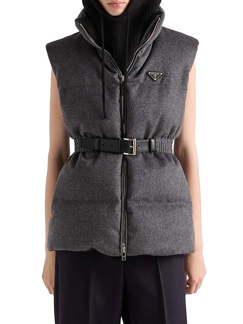 Loden Down Vest