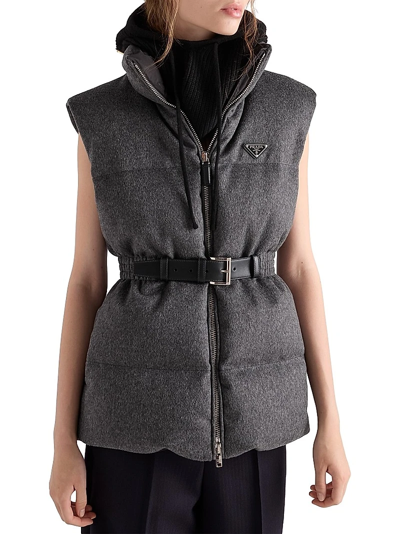 Loden Down Vest