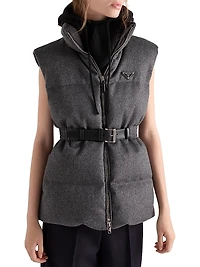 Loden Down Vest