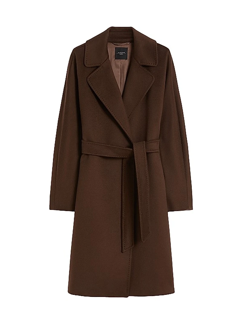Wool Wrap Coat