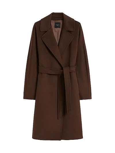 Wool Wrap Coat