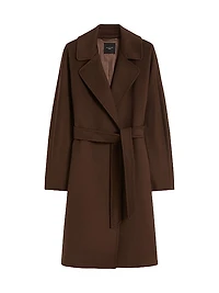 Wool Wrap Coat