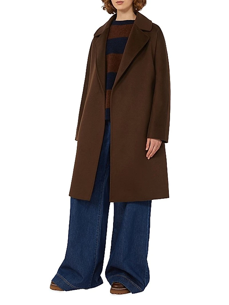 Wool Wrap Coat