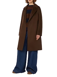 Wool Wrap Coat