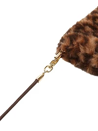 Mittens Jacquard Knit Alpaca and Wool Teddy Fabric