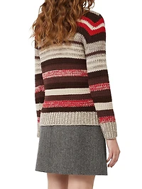 Ribbed Wool Knit Jumper