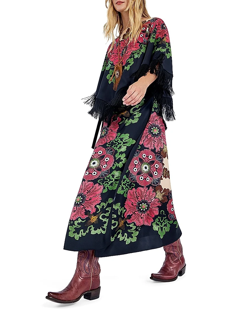 Reversible Sarong Skirt
