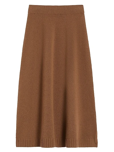 Wool Knit Skirt