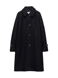Single-Breasted Double Loden Coat