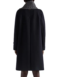 Single-Breasted Double Loden Coat