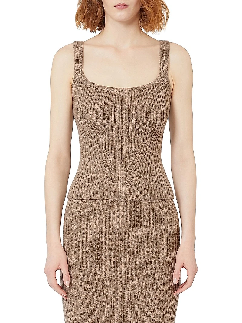 Wool and Cashmere Yarn Top