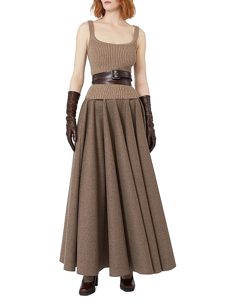 Wool and Cashmere Yarn Top