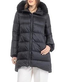 Apres-Ski Jacket with Detachable Toscana Lamb Hood Trim