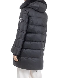 Apres-Ski Jacket with Detachable Toscana Lamb Hood Trim