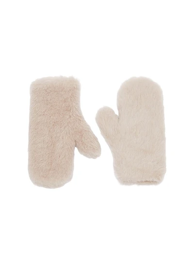 Mittens Alpaca and Wool Teddy Fabric