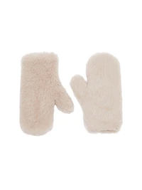 Mittens Alpaca and Wool Teddy Fabric