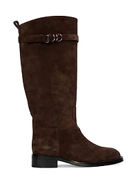 Ashley Suede Rider Boots