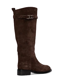 Ashley Suede Rider Boots