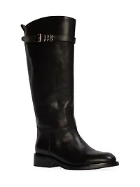 Ashley Leather Rider Boots