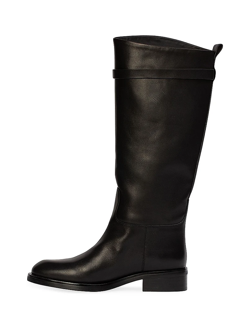 Ashley Leather Rider Boots