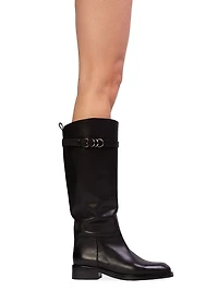 Ashley Leather Rider Boots