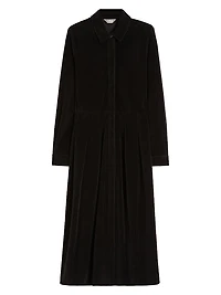 Corduroy Shirt Dress