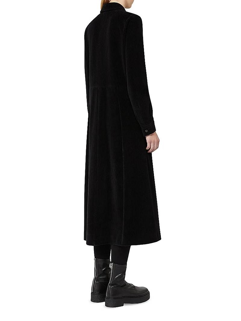 Corduroy Shirt Dress