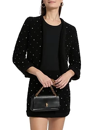 The Embellished Knit Jacket