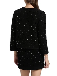 The Embellished Knit Jacket