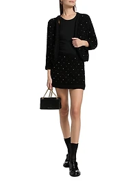 The Embellished Knit Jacket