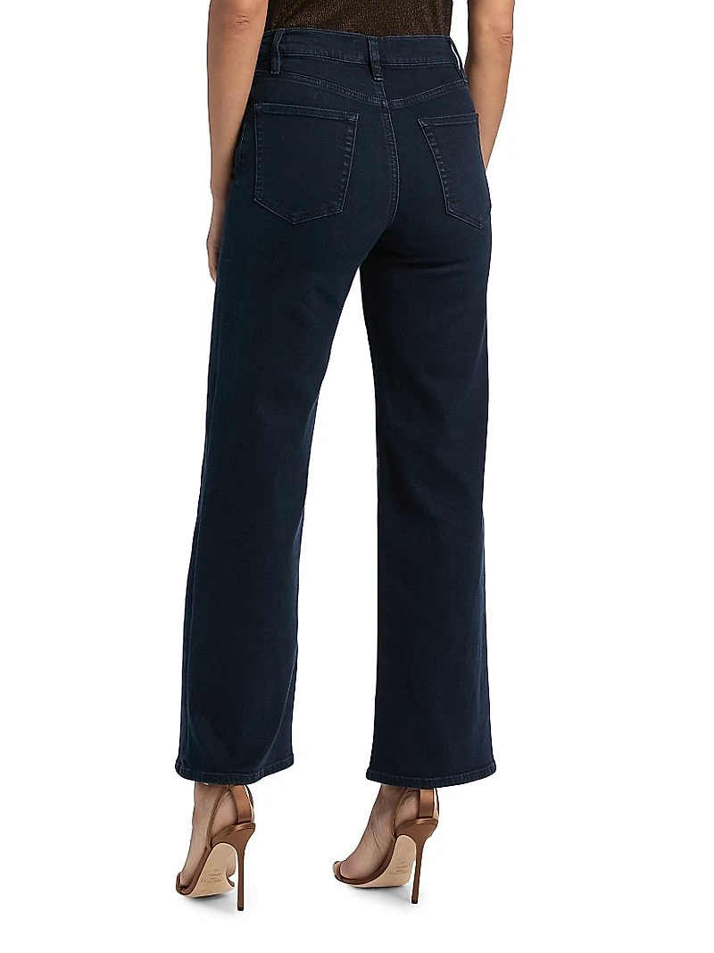 Le Slim Palazzo Jeans