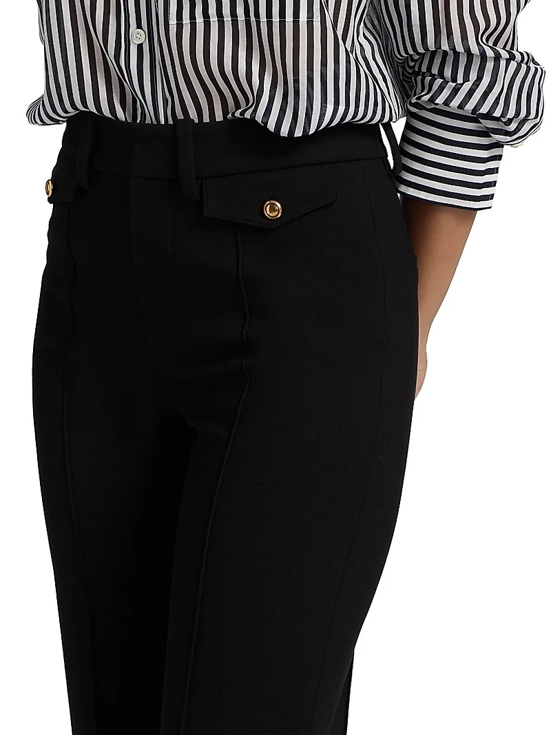 The Reboot Cropped Flare Trousers