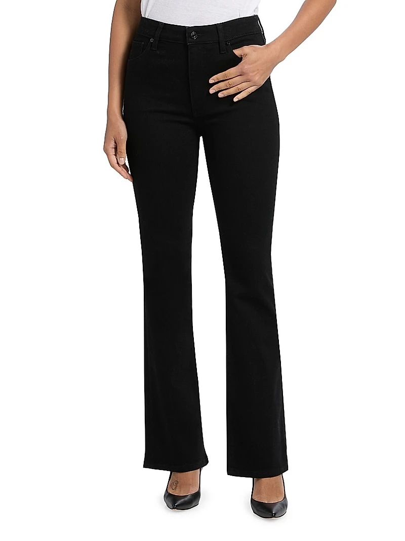 The Reboot Dark Wash Boot-Cut Jeans