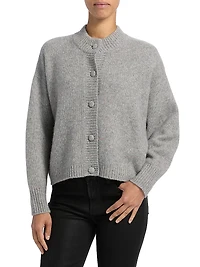 Flecked Cashmere Cardigan