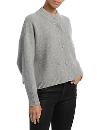 Flecked Cashmere Cardigan