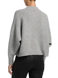 Flecked Cashmere Cardigan