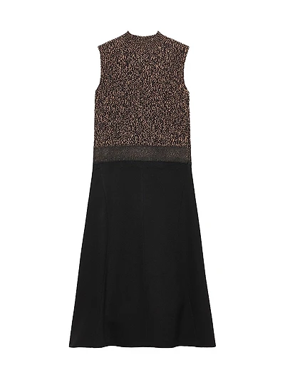 Shetland Wool and Cashmere Dress